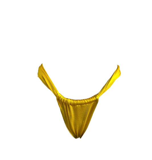 Yellow bikini bottom